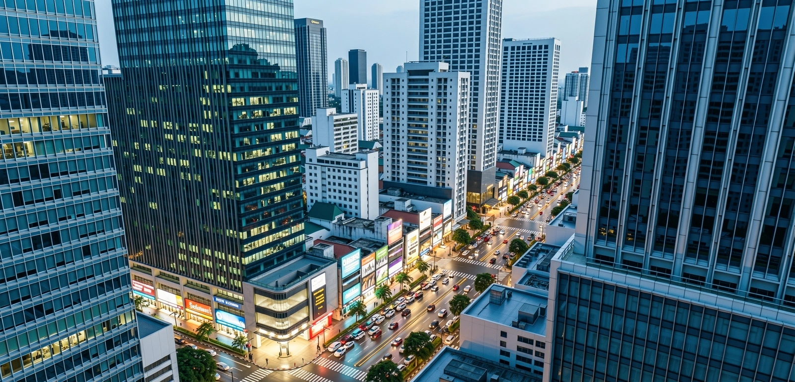 Bangkok business district